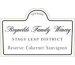 Reynolds Family - Cabernet Sauvignon Stags Leap District Reserve 2002