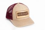 Richardson 112 - Meritage Hat Khaki Burgundy Horizontal 0