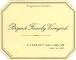 Bryant Family Vineyard - Cabernet Sauvignon Napa Valley 2001