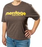Meritage Wine Market - Brown and Gold Meritage T-shirt (Womens) 0